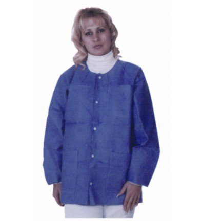 Picture of Lab Jacket ValuMax® Extra-Safe™ Blueberry Small Hip Length Limited Reuse3630BBS