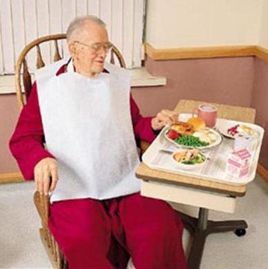 Picture of Bib Tidi® Slipover Disposable Poly / Tissue920463