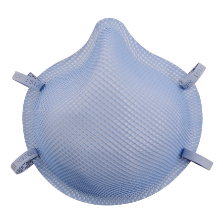 Picture of Particulate Respirator / Surgical Mask Moldex® Medical N95 Cup Elastic Strap Small Blue NonSterile ASTM Level 31511