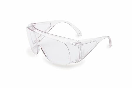 Picture of Safety Glasses Uvex Ultra-spec 1000 Wraparound Uncoated Clear Tint Polycarbonate Lens Clear Frame Over Ear One Size Fits MostS300CS