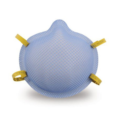 Picture of Particulate Respirator / Surgical Mask Moldex® Medical N95 Cup Elastic Strap X-Small Blue NonSterile ASTM Level 31510