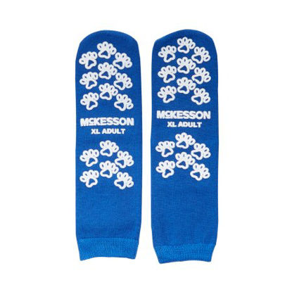 Picture of Slipper Socks McKesson Terries™ X-Large Royal Blue Above the Ankle40-3816-001