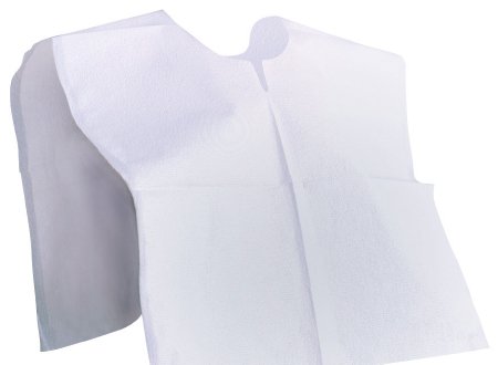 Picture of Exam Cape McKesson White Open Sides Without Closure Unisex18-756
