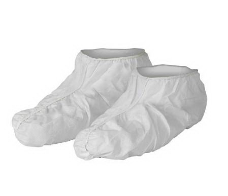Picture of Shoe Cover KleenGuard™ A40 One Size Fits Most Shoe High Seamless Sole White NonSterile27000