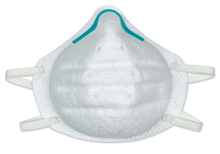 Picture of Particulate Respirator Mask Honeywell DC365 Medical N95 Cup Elastic Strap One Size Fits Most White NonSterile ASTM F1862DC365N95HC