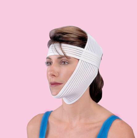 Picture of Facial Wrap One Size Fits Most Spandex WhiteF020200