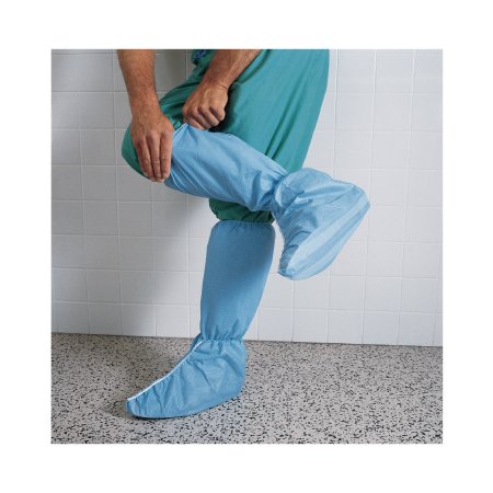 Picture of Boot Cover Hi Guard® One Size Fits Most Knee High Nonskid Sole Blue NonSterile69571