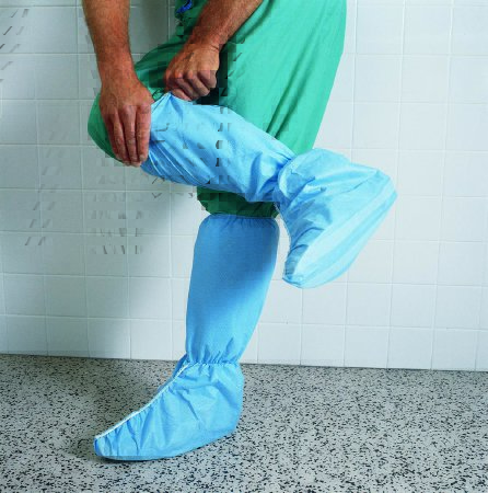 Picture of Boot Cover Hi Guard® X-Large Knee High Nonskid Sole Blue NonSterile69672