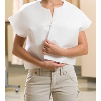 Picture of Exam Cape White One Size Fits Most Front Opening Without Closure Unisex70211N