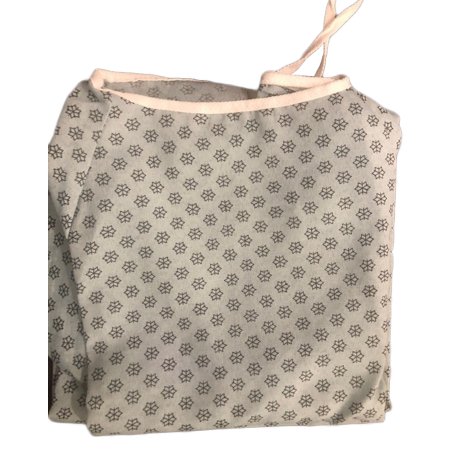 Picture of Patient Exam Gown One Size Fits Most Blue Print ReusableV61-0101PT