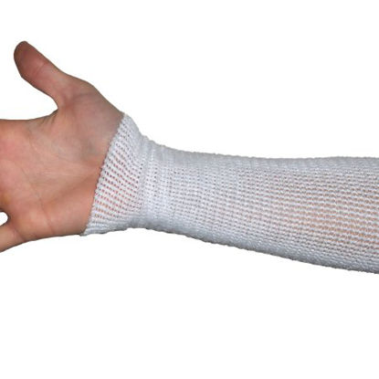 Picture of Compression Stockinette EdemaWear® Medium White Wrist to Shoulder / Foot to GroinB960001