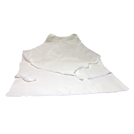 Picture of Smoker's Apron No-Flame™ One Size Fits Most Pullover Style White Reusable906010