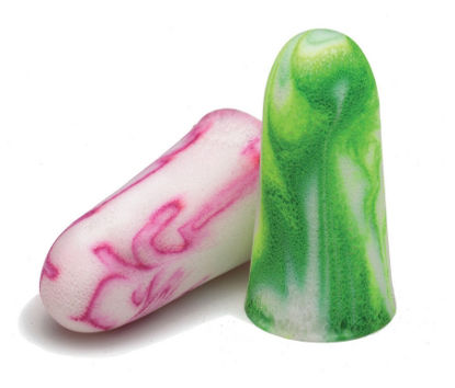 Picture of Ear Plugs SparkPlugs® Cordless One Size Fits Most Blue Swirl6604