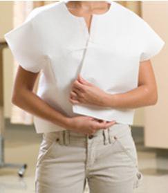 Picture of Exam Cape Mauve One Size Fits Most Front / Back Opening Without Closure Unisex70203N