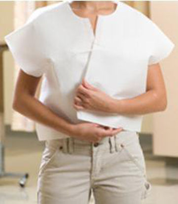 Picture of Exam Cape Mauve One Size Fits Most Front / Back Opening Without Closure Unisex70203N