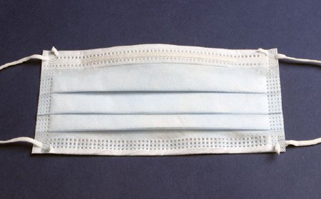 Picture of Procedure Mask Cardinal Health™ Pleated Earloops One Size Fits Most Blue NonSterile ASTM Level 1AT7511