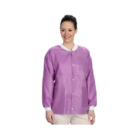 Picture of Lab Jacket ValuMax® Extra-Safe™ Raspberry Medium Hip Length Limited Reuse3630RBM