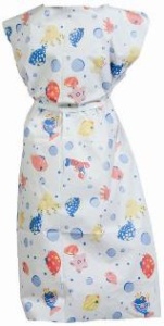 Picture of Patient Exam Gown Choice Medium Kid Design (Under the Sea Print) Disposable981636