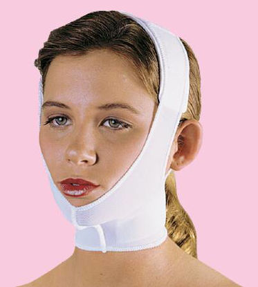 Picture of Facial Wrap One Size Fits Most Soft-Flex Spandex WhiteF020020