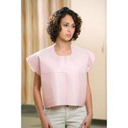 Picture of Exam Cape White One Size Fits Most Front / Back Opening Without Closure Unisex70200N