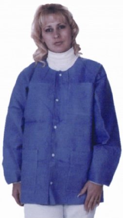 Picture of Lab Jacket ValuMax® Extra-Safe™ Teal Medium Hip Length Limited Reuse3630TEM