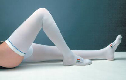 Picture of Anti-embolism Stocking T.E.D.™ Thigh High Large / Short White Inspection Toe3634LF