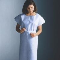 Picture of Patient Exam Gown Medium / Large Blue Disposable70226N