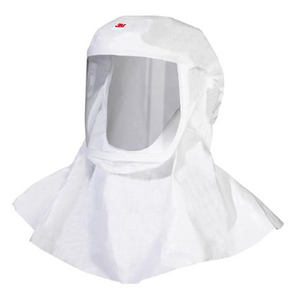 Picture of 3M™ Versaflo™ Air Purifying Respirator Hood Integrated Head Suspension Pull On Closure Medium / Large WhiteS-433L-5