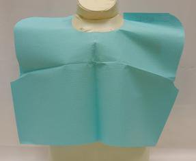 Picture of Exam Cape Tidi® Teal One Size Fits Most Front / Back Opening Without Closure Unisex910501