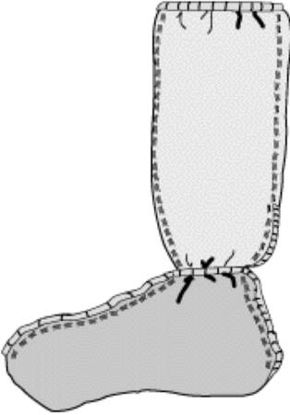 Picture of Boot Cover FullGuard® X-Large Knee High Nonskid Sole Blue NonSterile8458