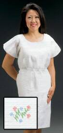 Picture of Patient Exam Gown Medium / Large Wildflower Print Disposable70239N