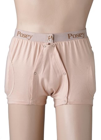 Picture of Hip Protection Brief Hipsters® Incontinent Large Beige Unisex6017L