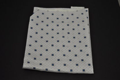 Picture of Patient Exam Gown One Size Fits Most Blue / White Print ReusableV64-0308PT