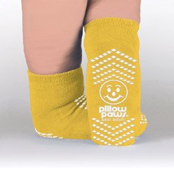 Picture of Slipper Socks Pillow Paws® Bariatric 3X-Large Yellow Ankle High3907-001