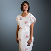 Picture of Patient Exam Gown Medium Seascape Print Disposable70271N