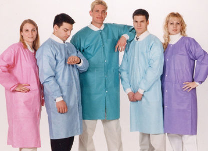 Picture of Lab Coat ValuMax® Extra-Safe™ White X-Large Knee Length Limited Reuse3660WHXL-T