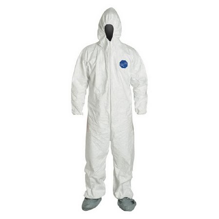 Picture of Coverall with Hood Dupont™ Tyvek® 400 X-Large White Disposable NonSterile4T050