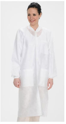 Picture of Lab Coat ValuMax® Easy-Breathe White Small Knee Length Limited Reuse3560WHS