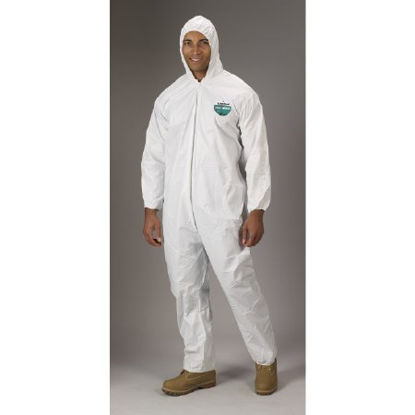 Picture of Coverall with Hood MicroMax® X-Large White Disposable NonSterileMTR-TG428XL