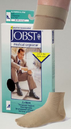Picture of Compression Socks JOBST® for Men Knee High Medium Navy Closed Toe110337
