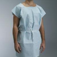 Picture of Patient Exam Gown Medium / Large Peach Disposable70237N