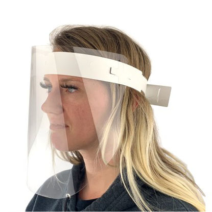 Picture of Wraparound Face Shield One Size Fits Most Full Length Disposable NonSterile2100-82