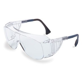Picture of Safety Glasses Uvex Ultra-spec 2000 Wraparound Antifog Coating Clear Tint Polycarbonate Lens Clear Frame Over Ear One Size Fits MostS0250X