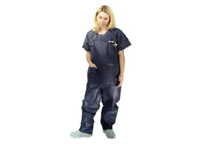 Picture of Scrub Pants Small Dark Blue Unisex380S