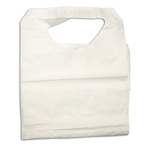 Picture of Bib Tie Closure Disposable Poly / Tissue4405