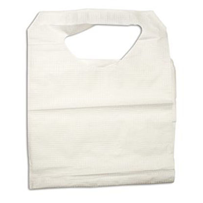 Picture of Bib Tie Closure Disposable Poly / Tissue4405