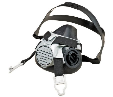 Picture of MSA Advantage™ Reusable Respirator Industrial Half Face Neck / Head Straps Small Black10X301