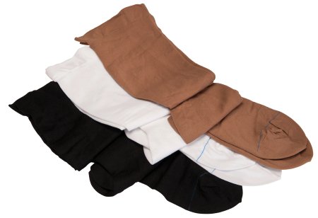 Picture of Anti-embolism Stocking Knee High Small Black Closed Toe11300S
