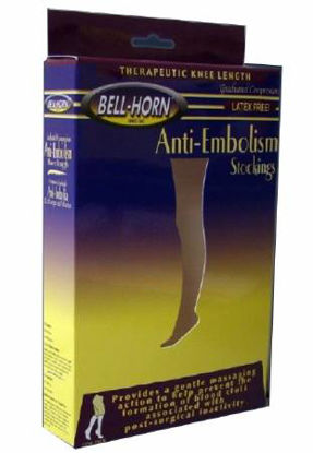 Picture of Anti-embolism Stocking Bell-Horn® Knee High Large / Short Beige Closed Toe11000L-SHORT