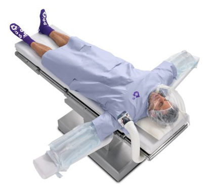 Picture of Patient Warming Gown 3M™ Bair Hugger™ Flex X-Large Blue Reusable81203